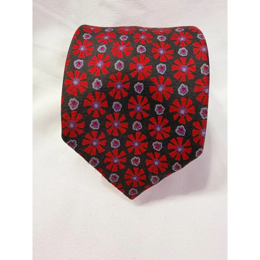 Vintage Brioni Roma Silk Tie 2.75